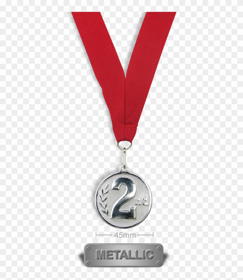 Banner Royalty Free Stock Medal Transparent 2nd - Silver Medal Clipart