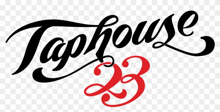 Taphouse 23 Logo - Calligraphy Clipart #4731389