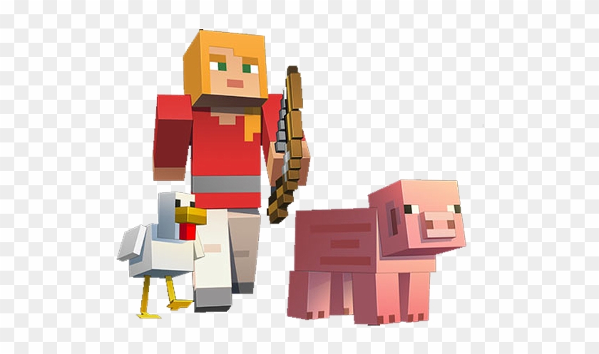 Next Image - Mine Craft Character Png Clipart #4731480