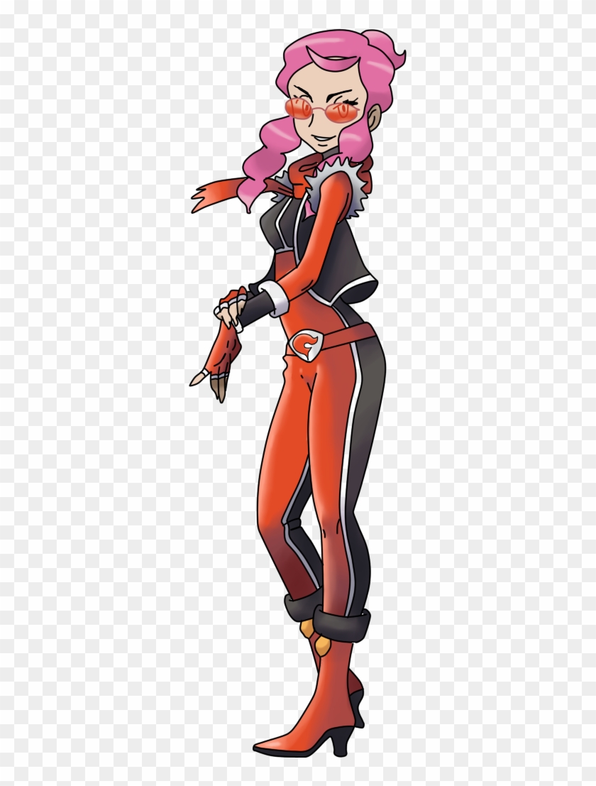 Pokemon Lillie Team Flare Clipart