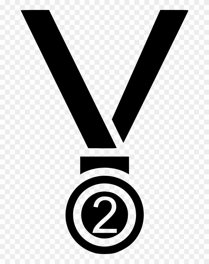 Medal Position Trophy Winner Silver Award Second Comments - First Position Icon Png Clipart