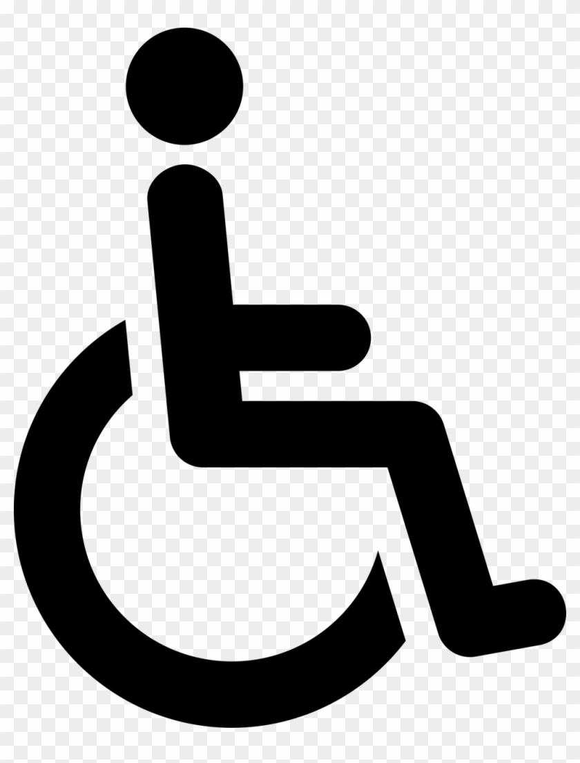 Wheelchair Icon Locomotion Png Image - Handicap Mobilité Réduite Clipart #4731767