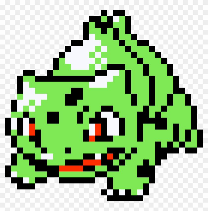 Pokemon Gold- Bulbasaur Front Shiny - Pokemon Gold Bulbasaur Sprite Clipart
