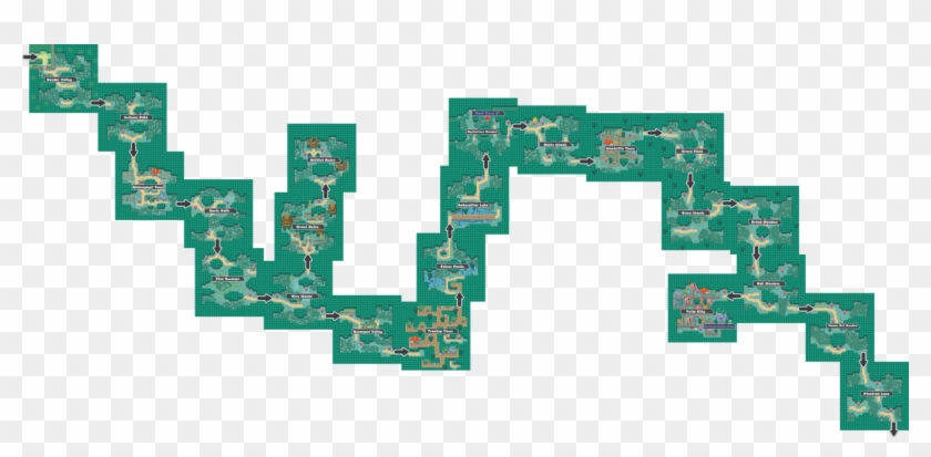 Pokemon Gold Map - Pokemon Heart Gold Soul Silver Map Clipart