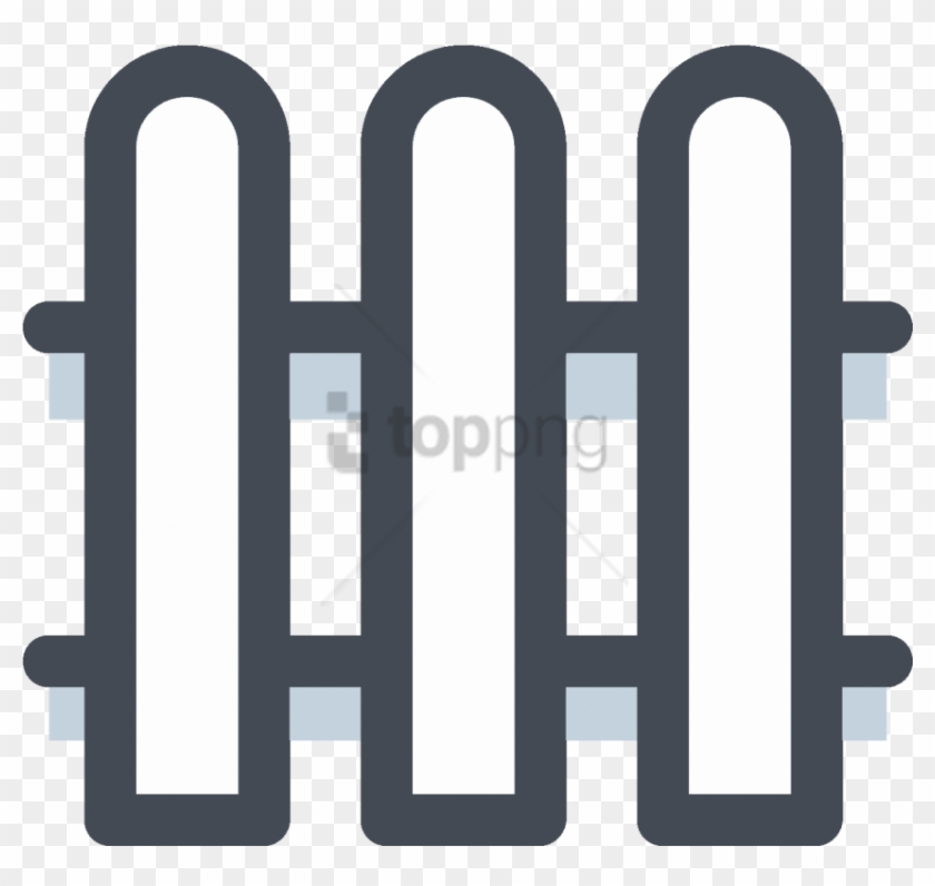 Free Png House Fence Icon Clipart #4732643