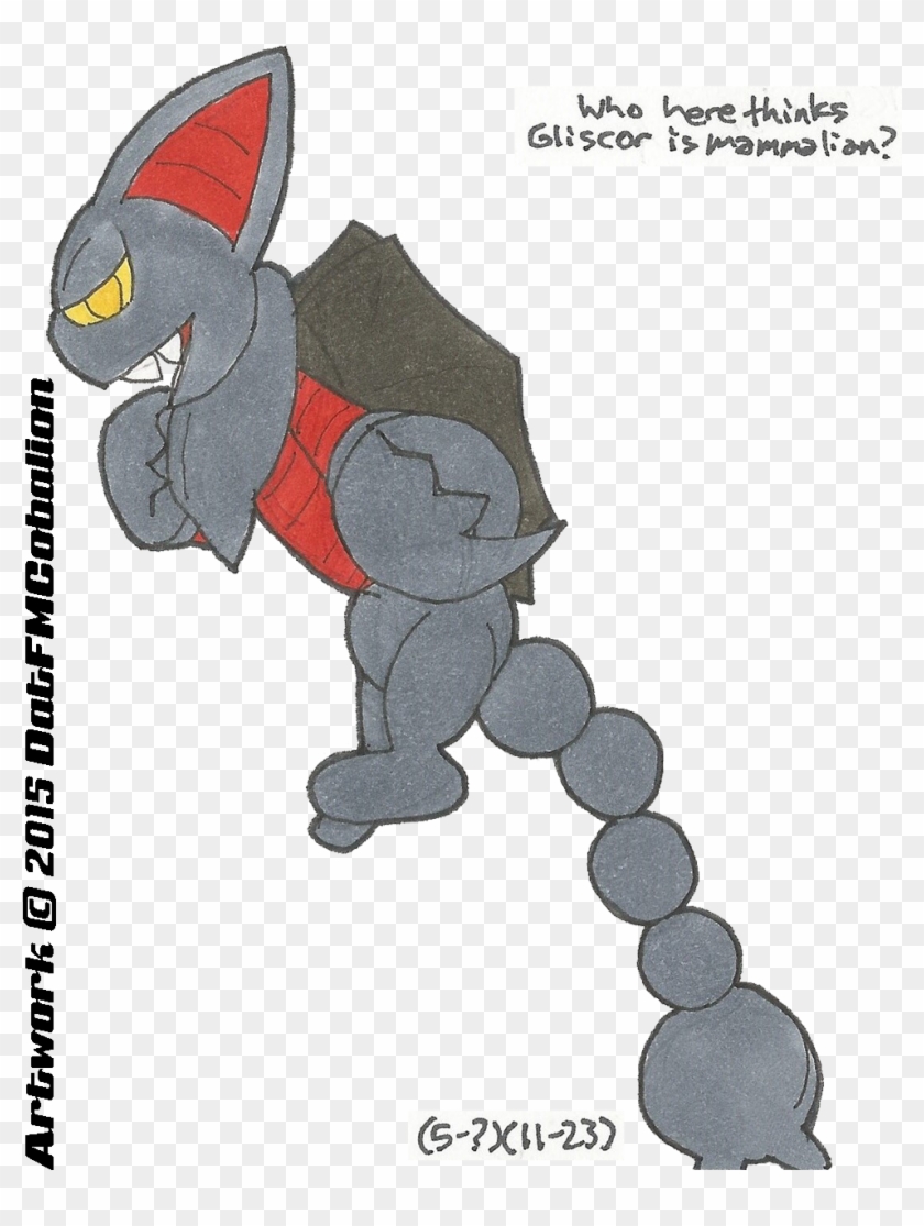 Who Here Thinks Gliscor Is Mammalian - Cartoon Clipart