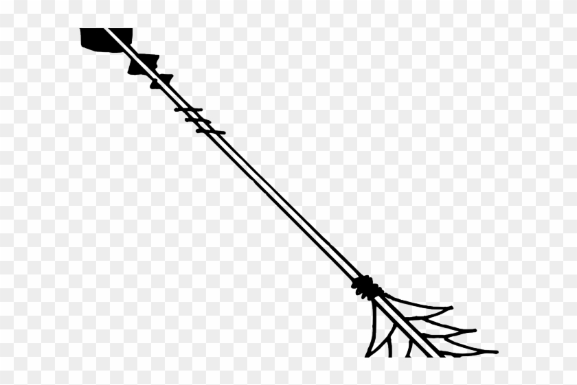 Drawn Arrow Silhouette - Insect Clipart