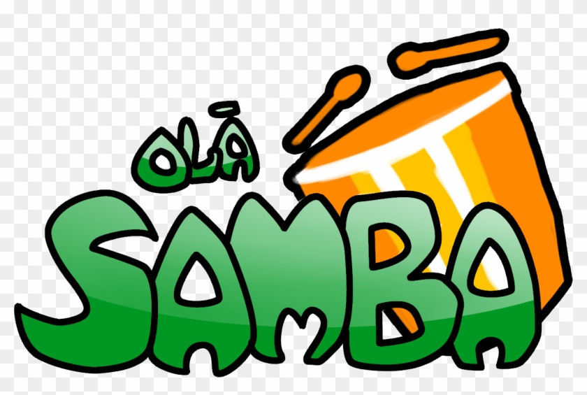 Samba Drumming Clipart