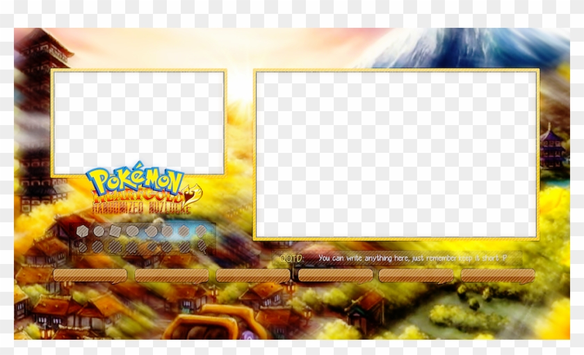 Pokemon Heart Gold Layout Clipart #4733015