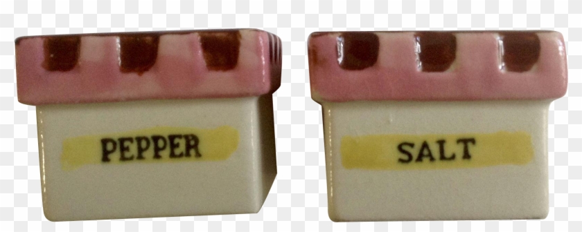 Vintage White Castle Salt And Pepper Shakers Ceramic - Earrings Clipart #4733111