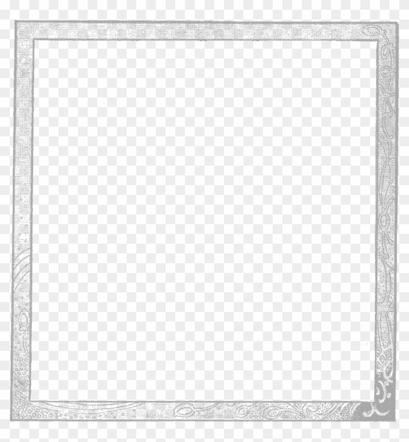 Digital Frame Clip Art Gray Scale - Hunting Of The Snark Map - Png Download #4733188
