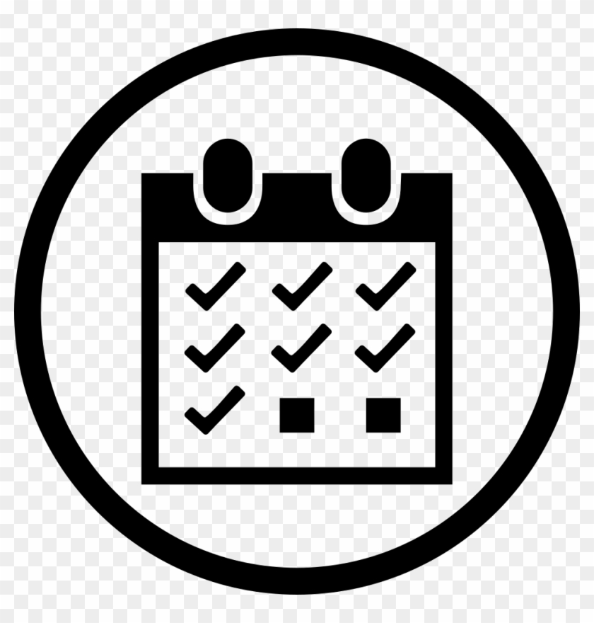 Attendance Management Svg Png Icon Free Download - Attendance Clipart Black And White Transparent Png #4733362