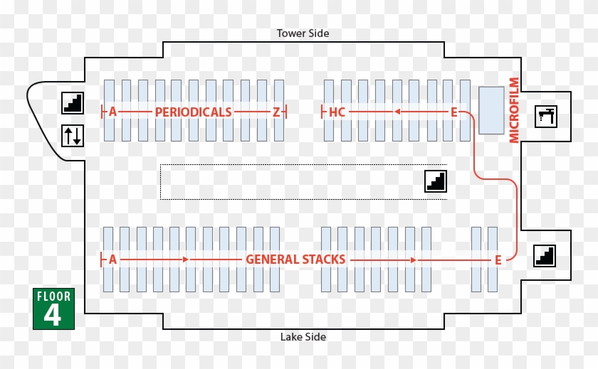 Fourth Floor Map - Floor Maps Clipart