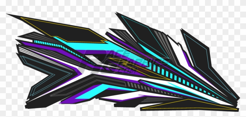 Vinyl Car Graphics Png - Purple Sprint Car Wrap Clipart