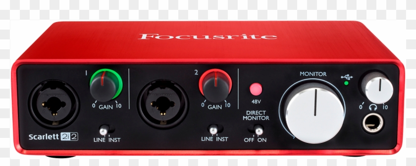 Focusrite Scarlett 2i2 - Audio Interface Clipart