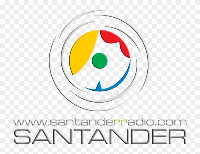 Santander Radio Logo V - Circle Clipart #4736537