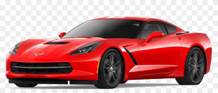 A Red 2018 Corvette Stingray - Red Corvette Stingray 2018 Clipart