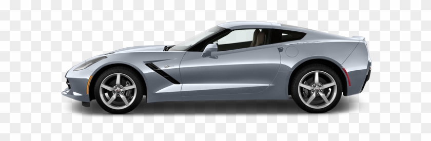 Chevrolet Corvette Stingray 1lt - Jaguar F Type Side View Clipart