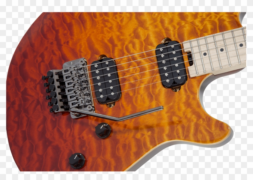 Evh Wolfgang Standard Quilt Maple Tri Fade Finish Eddie - Evh Wolfgang Standard Tri Fade Clipart #4736678