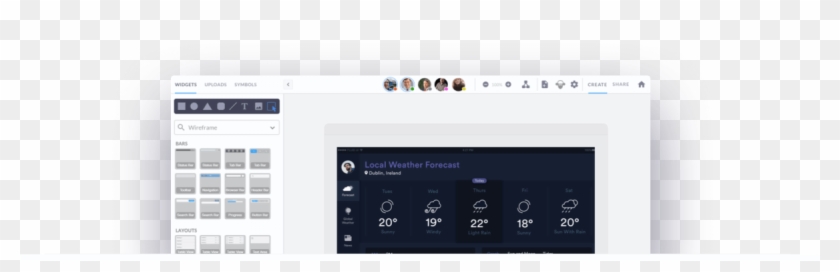 Please Visit Fluid Ui On Your Desktop To Start Prototyping - Fluid Ui Clipart #4736766