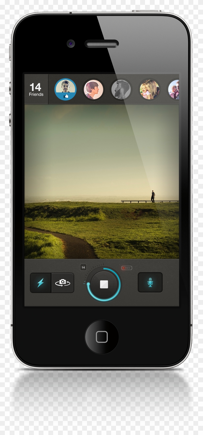 Live Video - Ios App Camera Ui Clipart