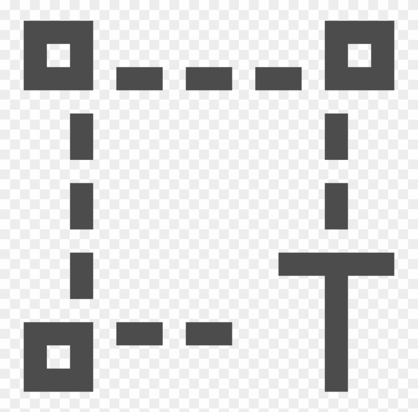 Breezeicons Actions 22 Transform Scale Textbox Points - Cross Clipart #4737467