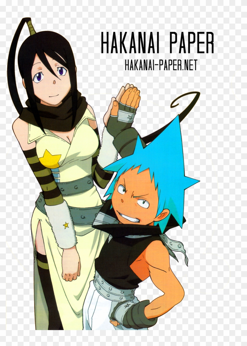 Soul Eater Wallpaper Black Star And Tsubaki , Png Download - Black Star And Tsubaki Png Clipart #4737630