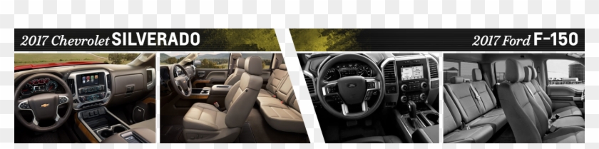 Compare The Interior Of The 2017 Chevy Silverado And - Steering Wheel Clipart #4737700