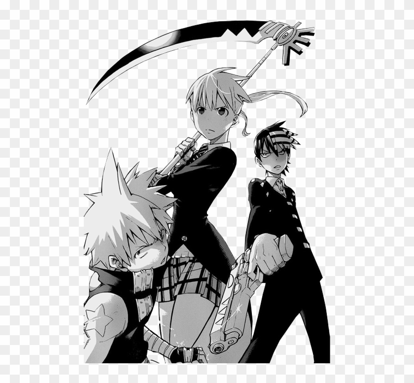 Kid Soul Eater Death The Kid Black Star Maka Maka Albarn - Maka Soul Eater Manga Clipart