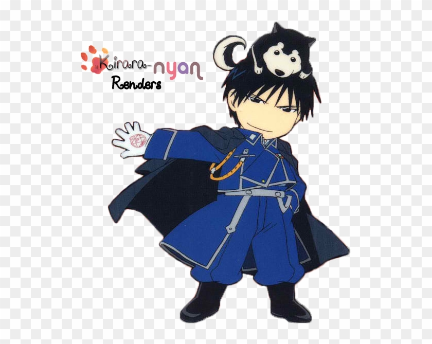 Chibi Roy Mustang - Fullmetal Alchemist Mustang Chibi Clipart