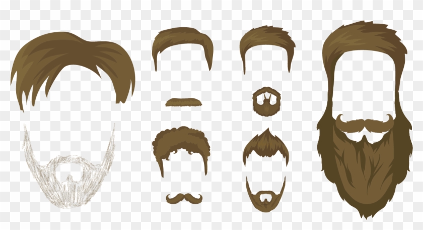 Facial Hair Fads - Transparent Stubble Clipart - Png Download #4738072