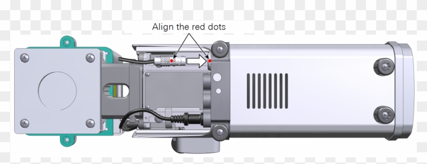 It Connects To The Light Source Connecter Under The - Rotary Tool Clipart #4738236