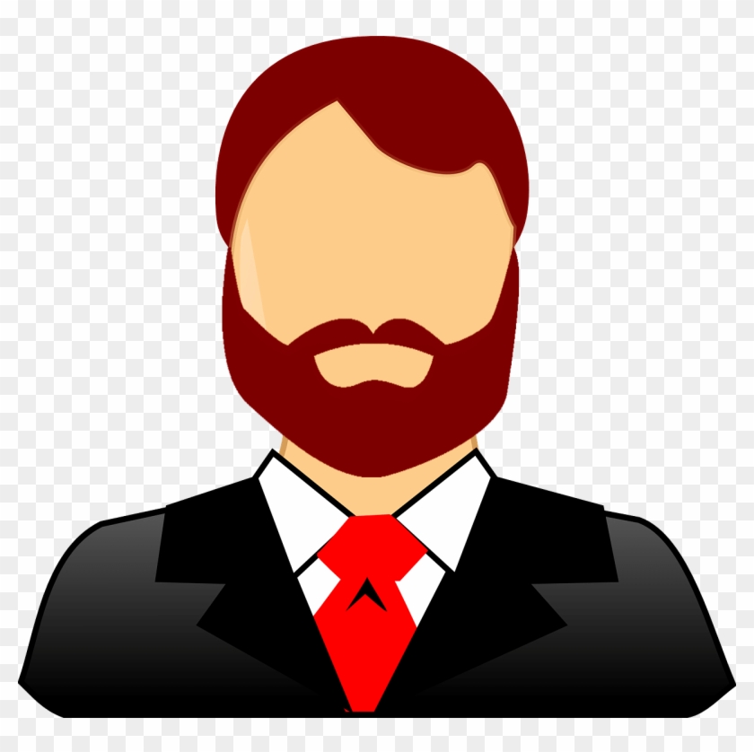 Beards In The Workplace Law - Transparent Businessman Clipart - Png Download #4738268