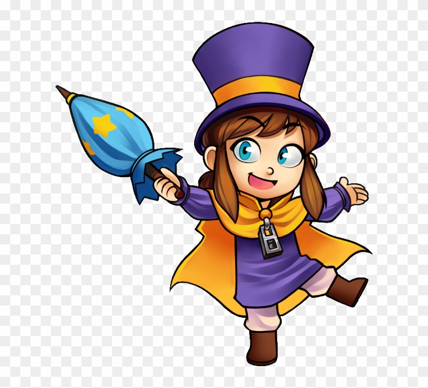 View Hat Kid Transparent , - Hat Girl Hat In Time Clipart #4738413