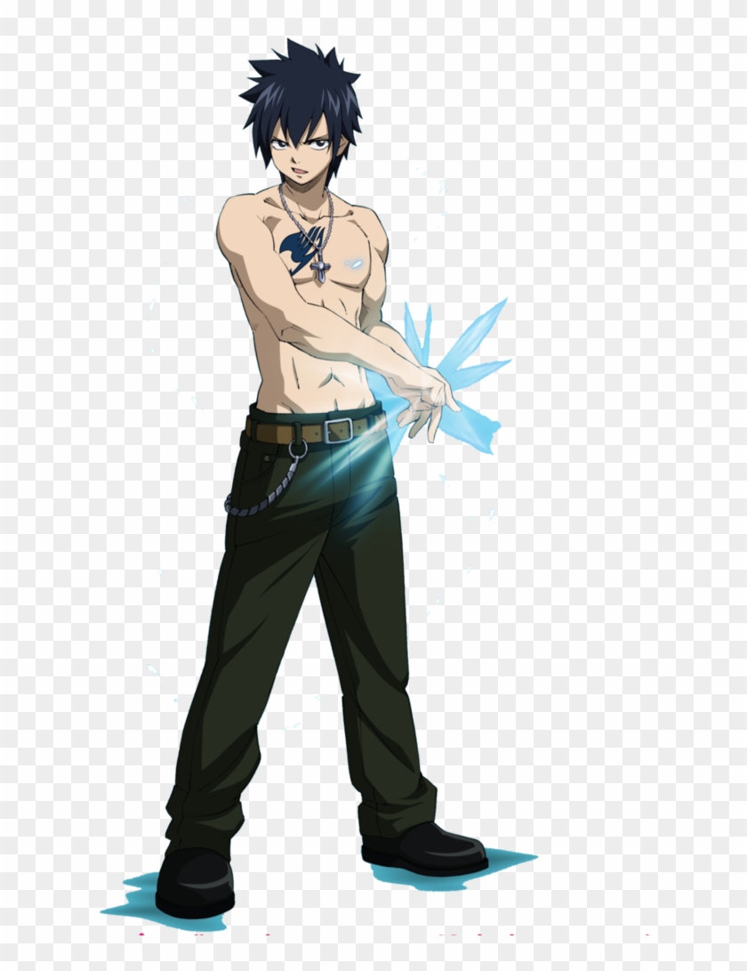 Gray Fullbuster - Gray Fairy Tail Ice Make Clipart #4738965