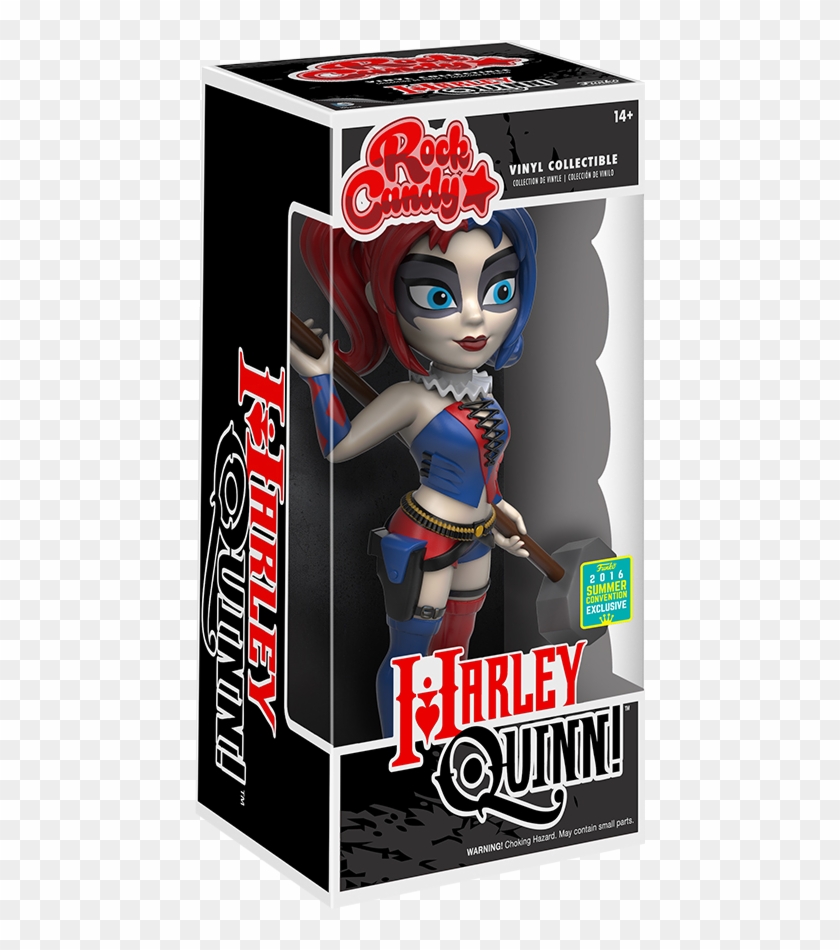 Enlarge - Harley Quinn Rock Candy Figure Clipart #4739078