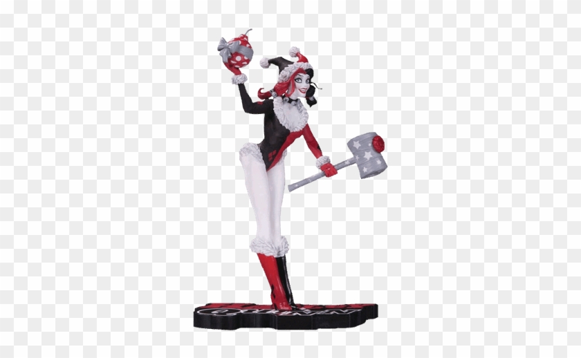 Statues And Figurines - Harley Quinn Red And Black Clipart #4739299