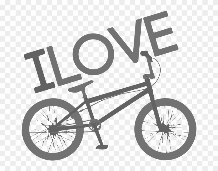 Love You My Bikes Clipart #4739404