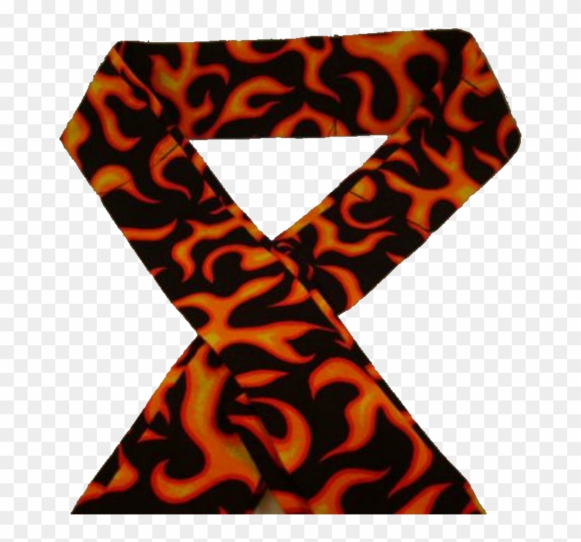 Mira Cool Cooling Bandana Flames Print 69 - Motif Clipart
