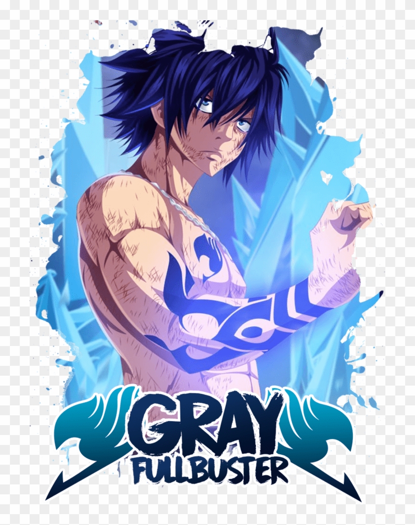 Fairy Tail Fan Art Grey Clipart