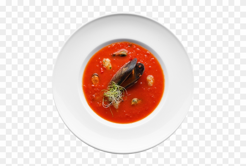Tomato Soup With Seafood - Gazpacho Clipart