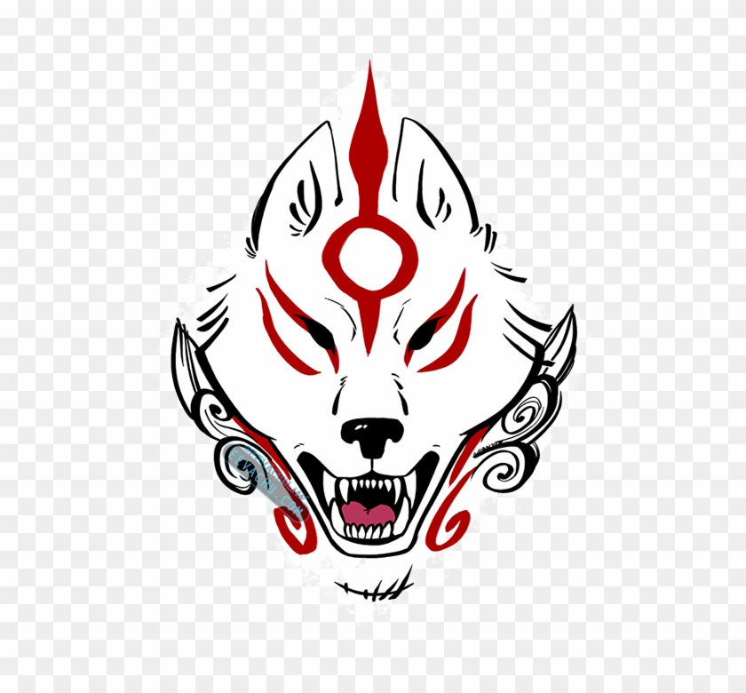 Okami Amaterasu Screenprinted Bandanna - Ōkami Amaterasu Clipart