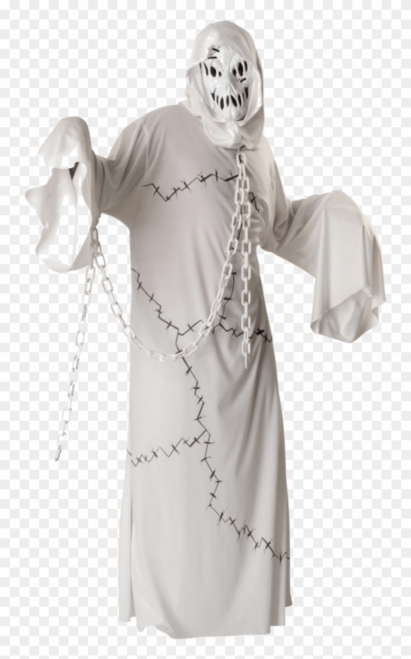 Cool Ghoul Halloween Costume Jokers Masquerade - Costume Halloween Fantasma Clipart #4739999