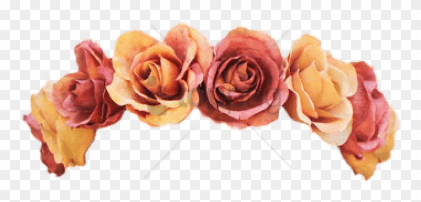 Free Png Transparent Flower Crown Png Png Image With - Orange Flower Crown Png Clipart