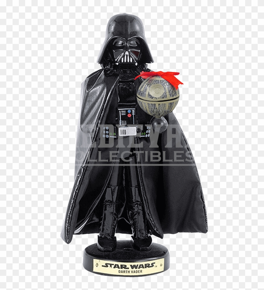Star Wars Darth Vader With Death Star Nutcracker - Star Wars Nutcracker Clipart