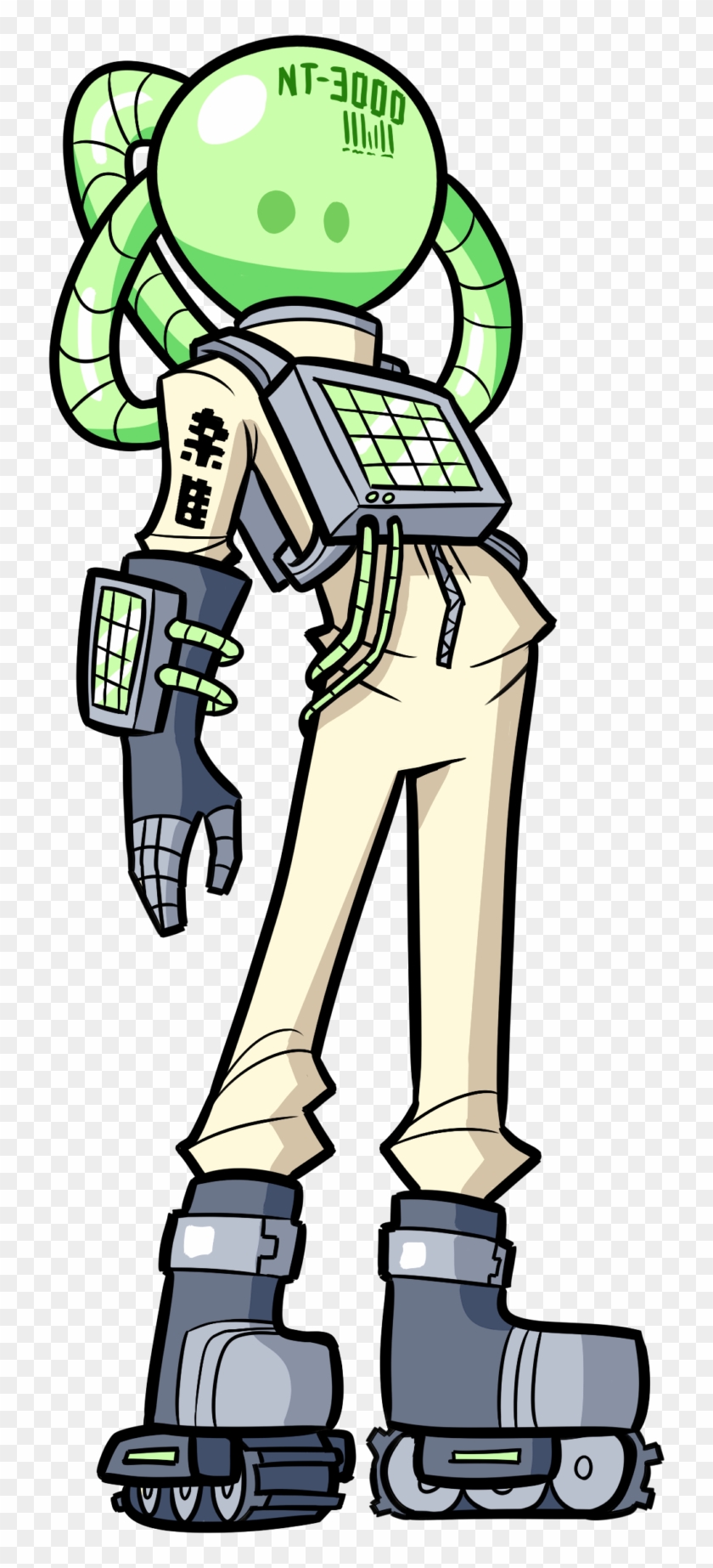 Jet Set Radio Redesign Project 16/19 - Jet Set Radio Robot Clipart #4740842