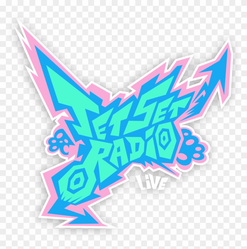 Jetsetradio - Live - Jet Set Radio Logo Png Clipart #4740888