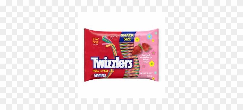 Twizzlers Twizted Strawberry Blast Pull 'n' Peel Candy - Twizzlers Clipart #4740889