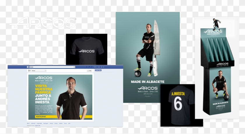 Arcos - Andrés Iniesta - Kick Up A Soccer Ball Clipart #4740946