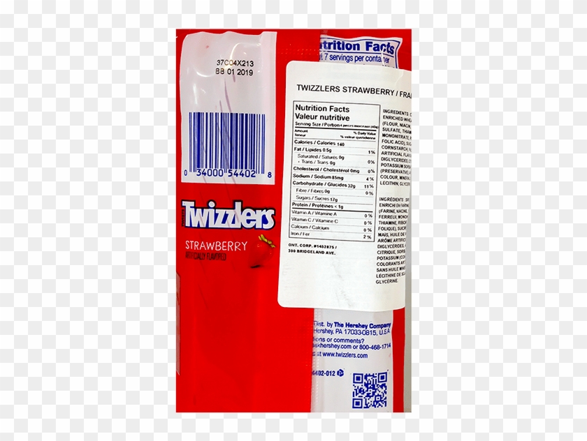Twizzlers Strawberry 7oz - Twizzlers Clipart #4741005